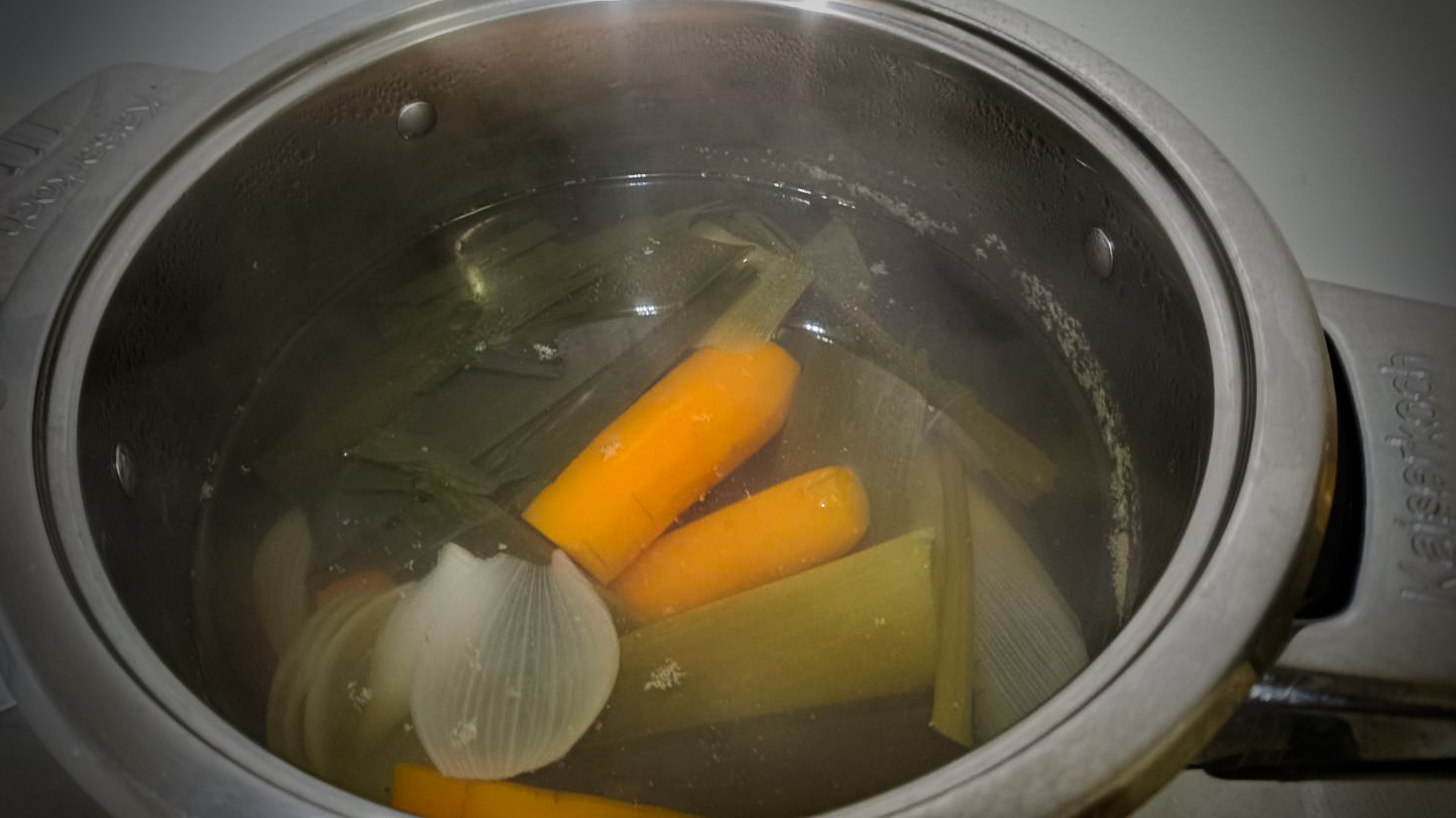 Home-made Vegetable stock